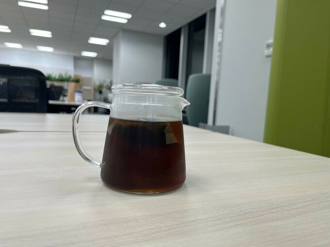 ティーバッグを長時間いれた麦茶