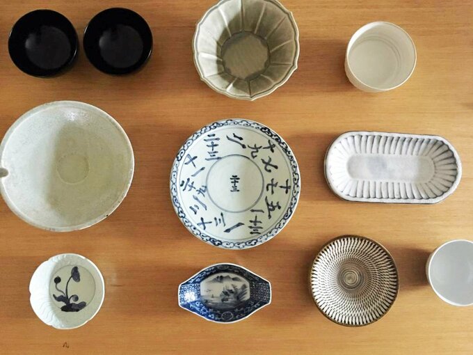 撮影に使用した器