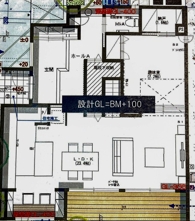 LDK周りの図面