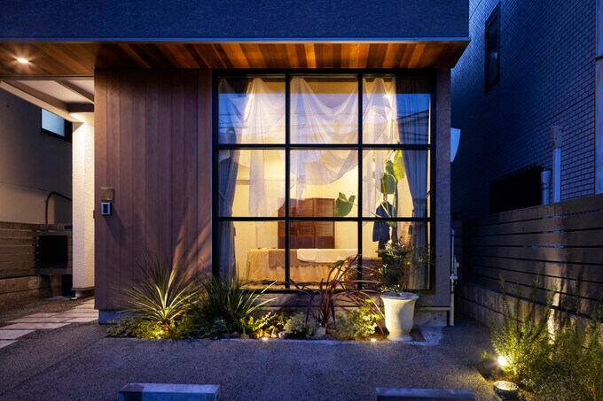 外部の照明計画