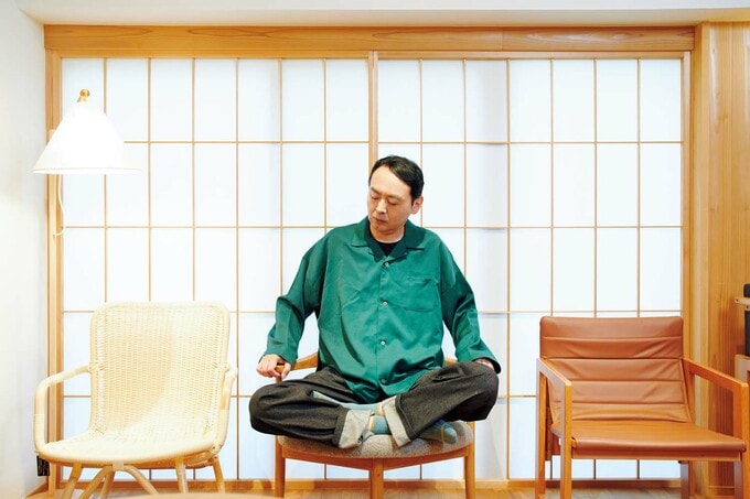 アンガールズ田中さんと椅子