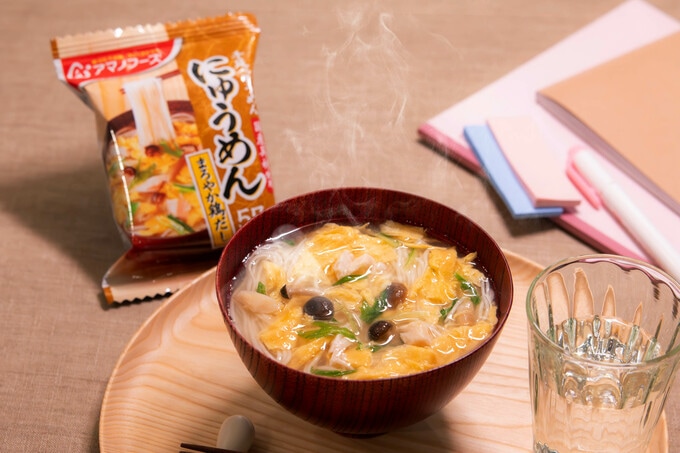 にゅうめん まろやか鶏だし