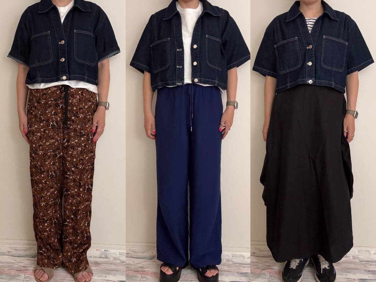 40代が思わず買った！梅雨でも快適なZARAの「半袖デニムシャツ