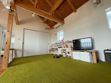 時間がたつと「フリースペース→子ども部屋」の間取りは子育てしやすい：若い夫婦の家づくり