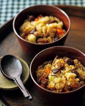 具だくさんおいしい「中華おこわ」。レンチン＆炊飯器で本格味