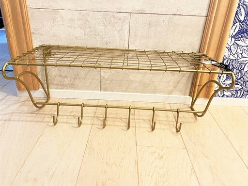 Orne de Feuilles（オルネ ド フォイユ）のオンラインショップで購入したワイヤーシェルフ