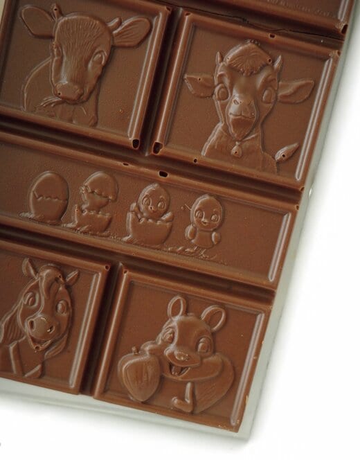 プランクールのタブレットチョコレートの中身