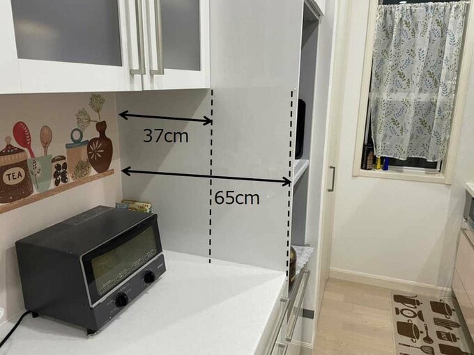 背面カウンター