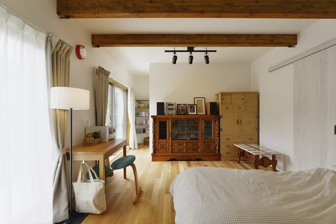 2階の夫妻の寝室