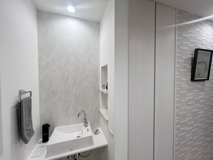 玄関の洗面コーナー