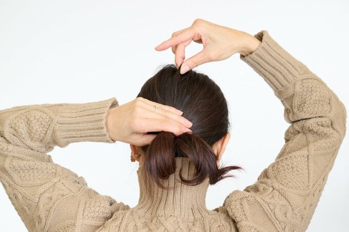 後頭部のボリューム