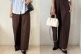 ユニクロ・1990円に値下げ中の「バレルカーゴパンツ」で脚長に。アラフォーが即、今っぽくなれる