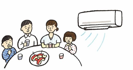 暖房費節約にはヒーターよりエアコン。さらに加湿器がカギ