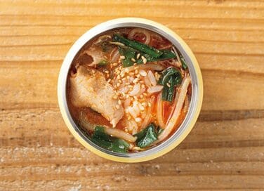 スープジャーでつくるカルビクッパ弁当。ポカポカ温まり味も抜群！