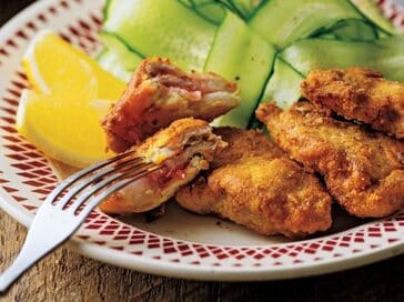 薄切り豚肉と梅のミルフィーユカツ。おからパウダーを使った簡単レシピ