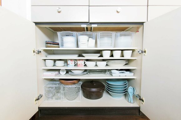 同じ種類でまとめておくことで、使うときも迷わず取り出せます