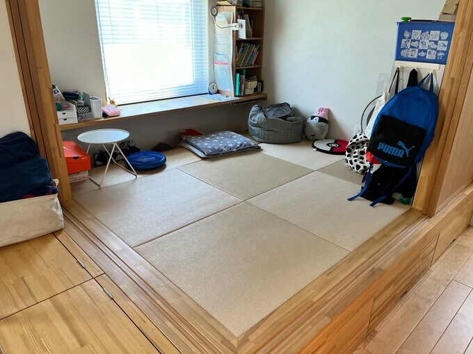 ふだんの小上がりの和室