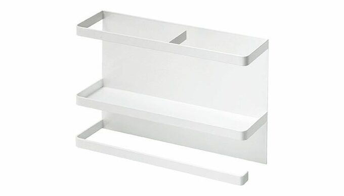 白キッチンツールラック