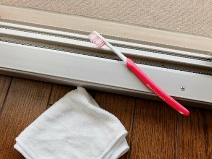 歯ブラシとぞうきん