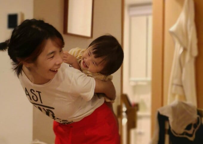 清さんと子ども