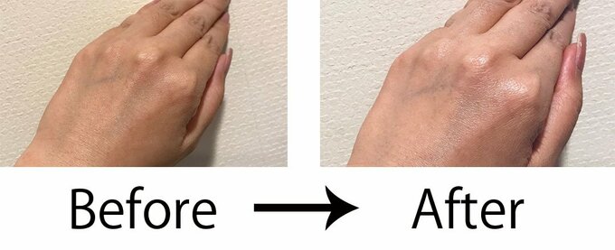 セザンヌ下地ビフォーアフター