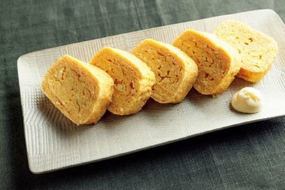 笠原将弘さんの「ちょっと豪華な卵焼き」レシピ。食卓に出せば抜群の存在感