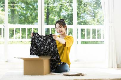 メルカリで安く買う心得。ポイントは箱、クーポン、引っ越し