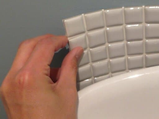 ３枚目のシートを貼る