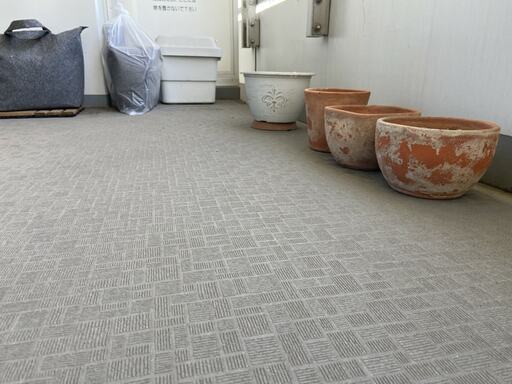 ベランダの植木鉢