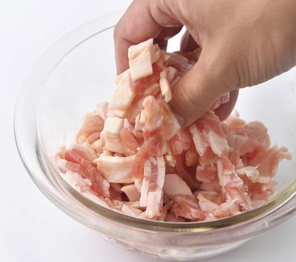 うま味が肉にしっかりくうえ肉がてりてりに