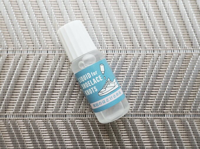 靴紐のほどけ止め液