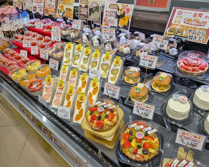 マルトのスイーツコーナー