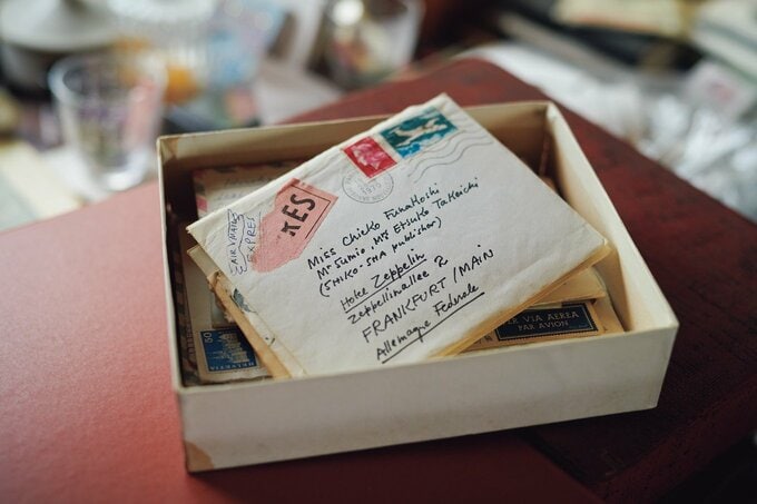 手紙の箱もあちこちにあるけれど、どこになにがあるか、ほぼ把握しています