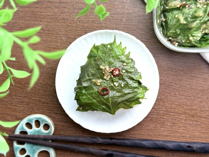 大葉のやみつけ漬け