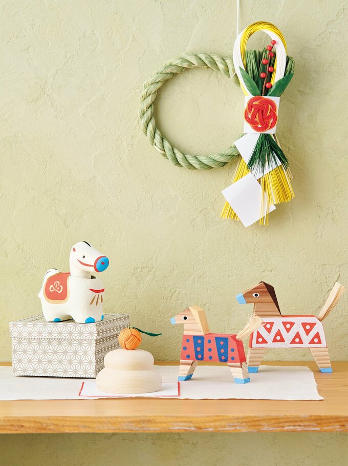 午のお正月飾り