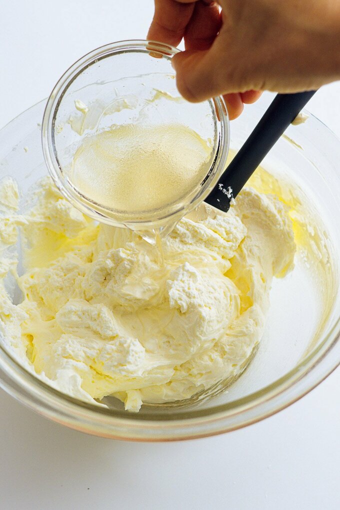 チョコレートチーズケーキ調理工程3