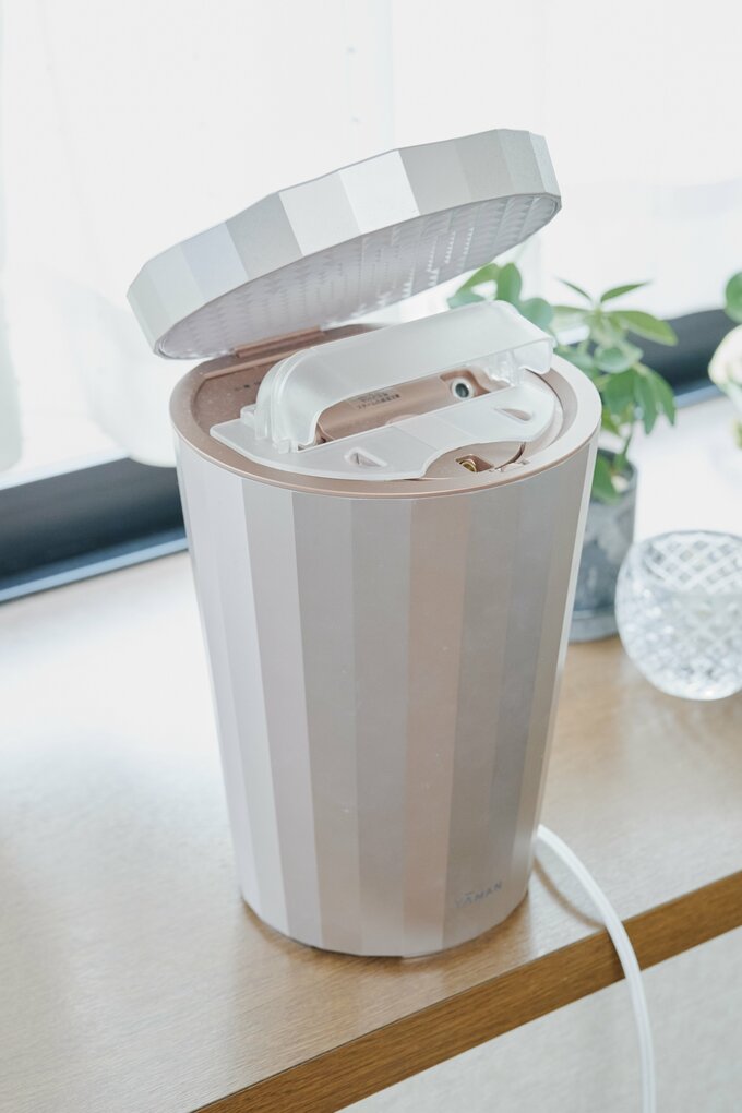 愛用の美顔器