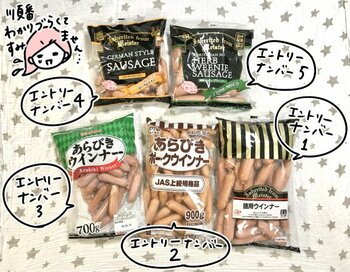 業務スーパーのウインナー総選挙！これ買うのが正解＜モチコの業スーラブ！＞