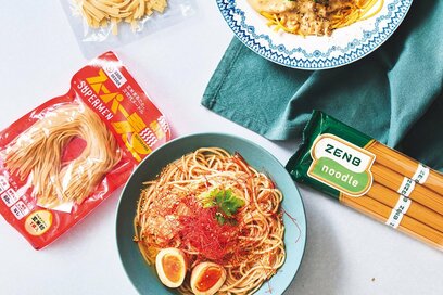 大注目の「新カテゴリ麺」。高タンパク、低糖質、食物繊維が豊富