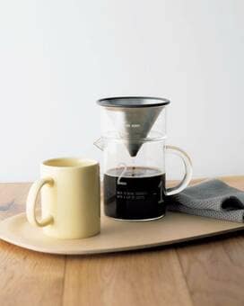 機能美を極めたコーヒーセット。紙フィルターも不要！