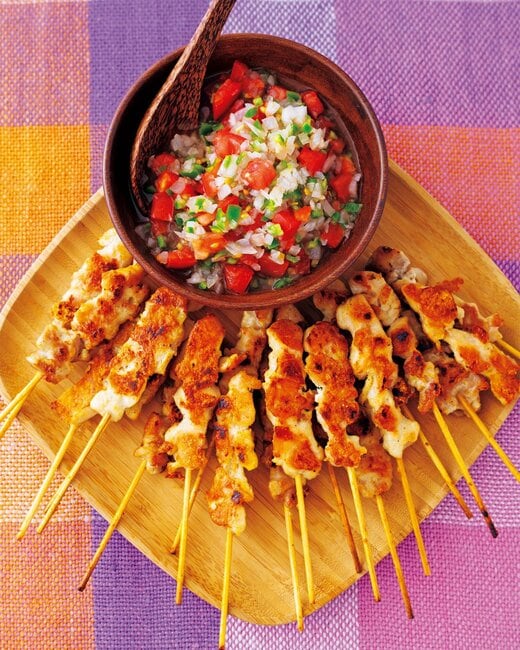 シュラスコ風焼き鳥