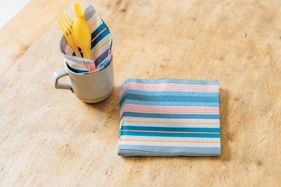 ストライプ小物