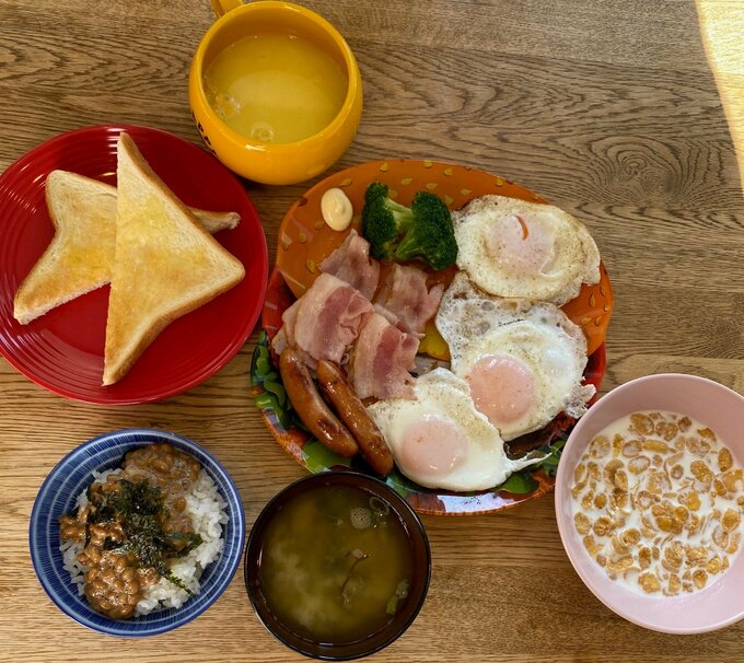 朝ごはん