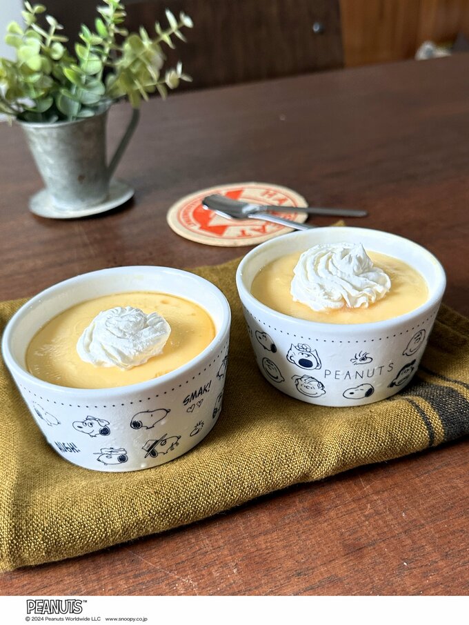 レンジで簡単!! 基本のプリン