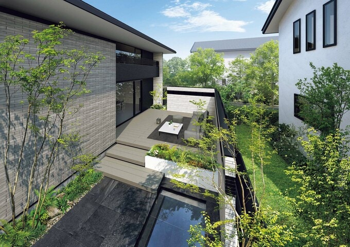 YKK AP「リウッドデッキ200」