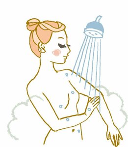 流したあと石けんで洗わない