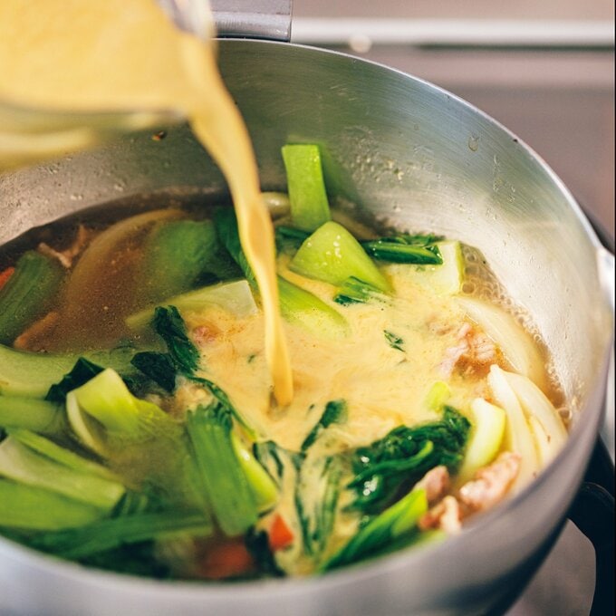 カレーうどんをつくるコツ