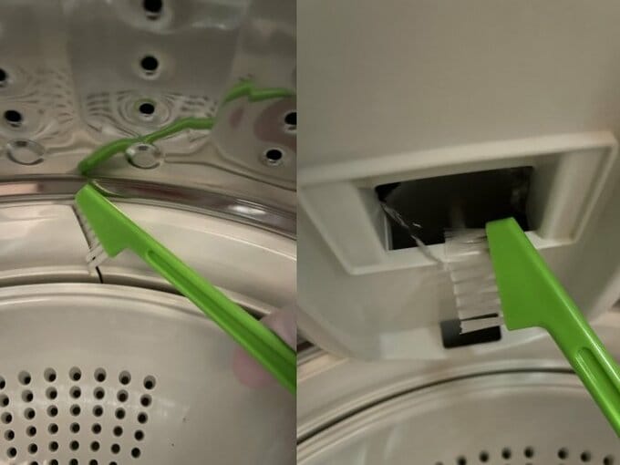 内部の掃除