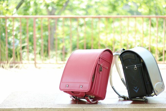 赤と黒のランドセル