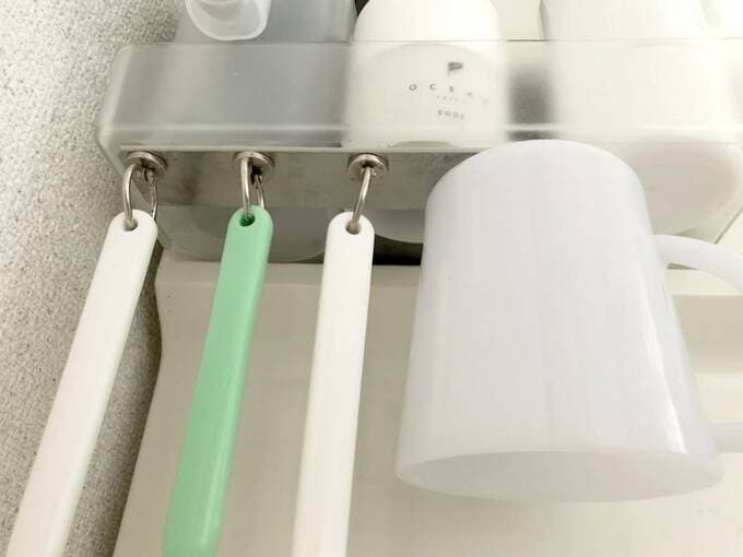 吊り下げている部分アップ